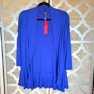 NWT URBAN COCO Blue Cardigan Sweater